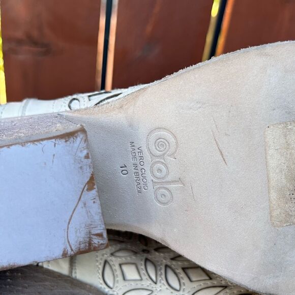 NEW Golo western cowgirl Boot Laser Cut size 10 - Picture 7 of 8